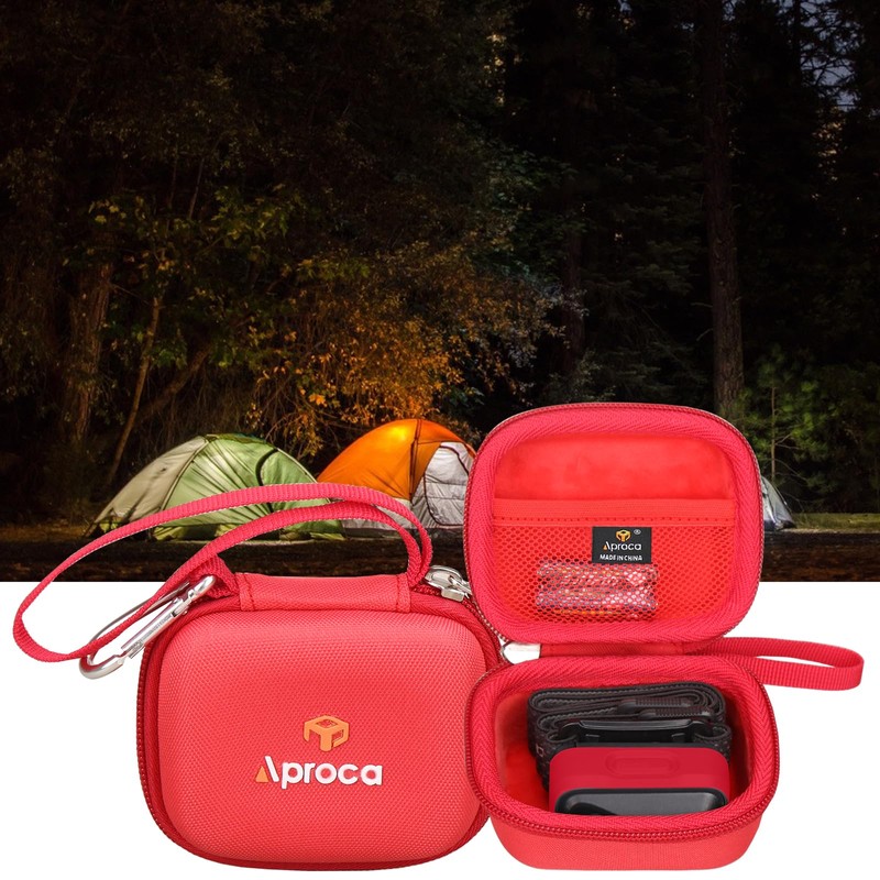 Aproca Red Portable Hard Storage Case, for Black Diamond Equipment