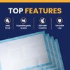 25 x Bazaar Incontinence Bed Pads Disposable 90 x 60cm