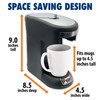 Café Valet Single Serve Coffee Maker, Brews 10 Ounces of