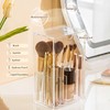 Makeup Brush Holder, Clear Make up Brush Holder with 17