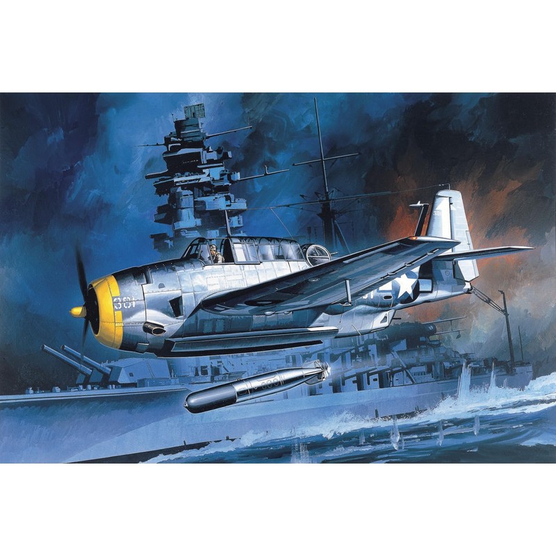 Doyusha 1/72 US Navy Torpedo Attack Airplane TBF-1 "Avenger" Plastic