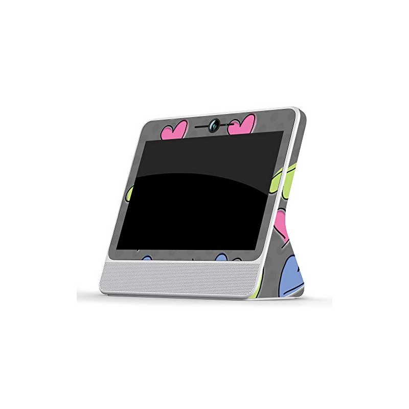 MightySkins Skin Compatible with Facebook Portal - Girly | Protective,