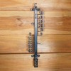 Außenthermometer Innenthermometer Zimmerthermometer Thermometer schwarz 25 cm