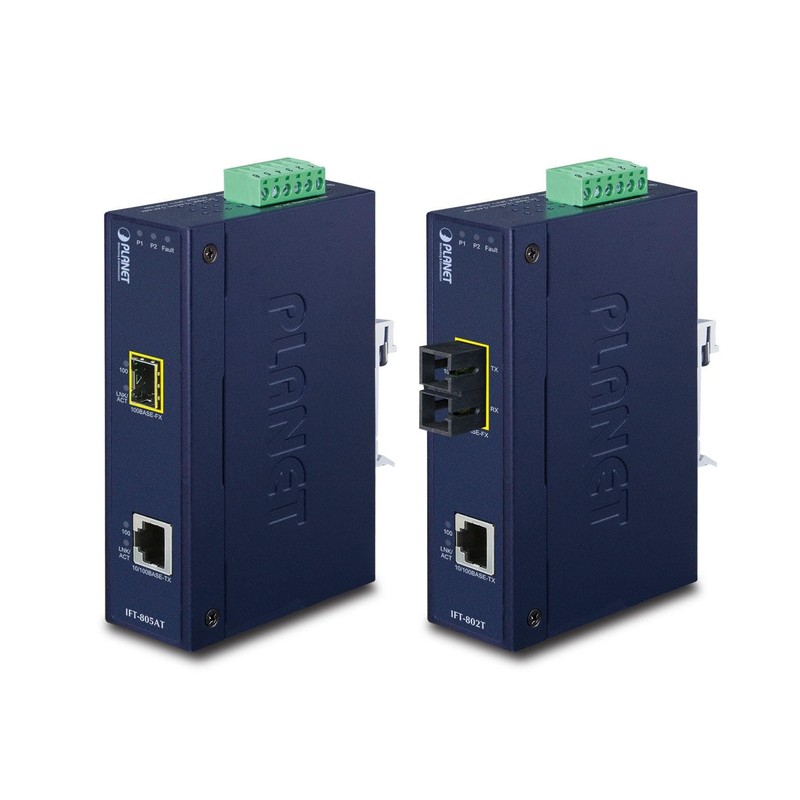 Planet IFT-802T - Fast Ethernet Medienkonv 2km - PLANET Media