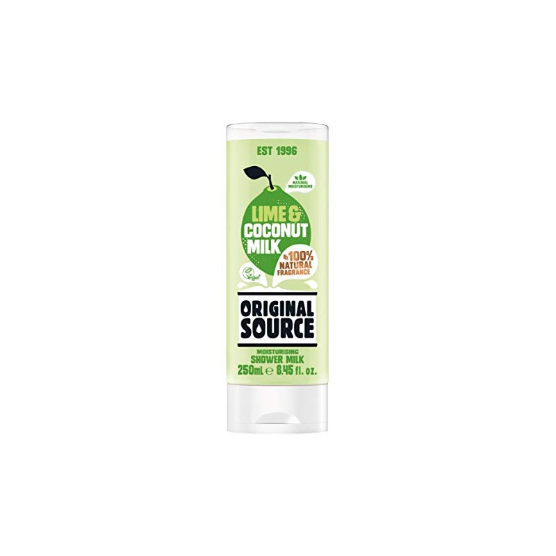 Original Source Vegan Lime and Coconut Shower Milk, (250 ml