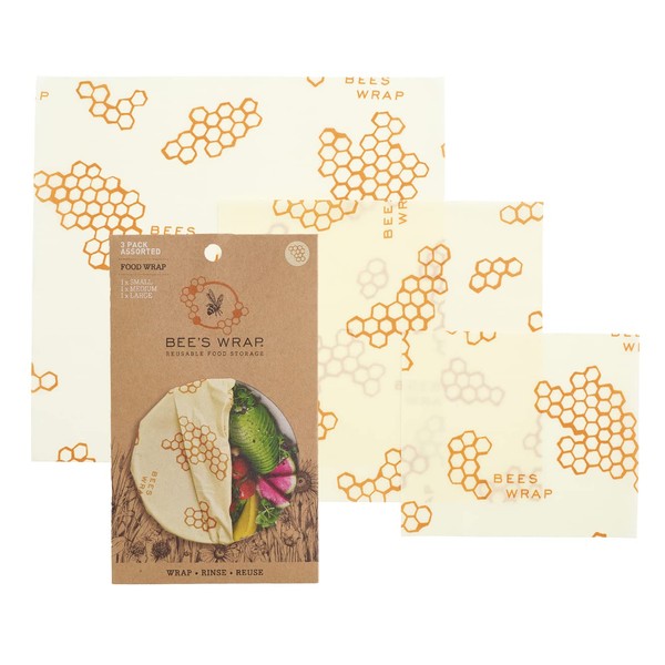 Bee's Wrap Assorted (Small, Medium & Large) by Bee's Wrap