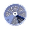VOANZO Pack of 106 Round Split Shot Sinkers Removable Fishing
