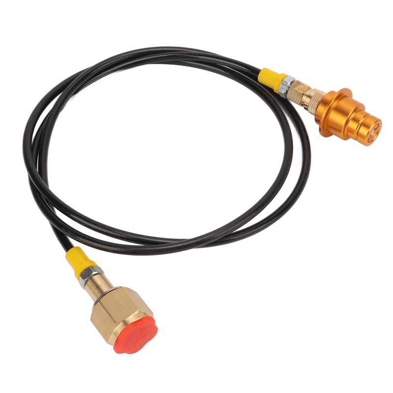 CO2 Tank Adapter Hose 60 Inch Brass ABS Soda Machine