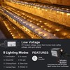 Joomer 12ft x 5ft Christmas Net Lights, 8 Modes Bush