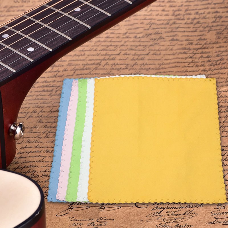 Cello String Cleaning Cloths 5 Piece Microfiber Cleaning and Polishing