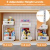 mixeshop Under Sink Organizer, 2 Tier Under Sink Organizers and