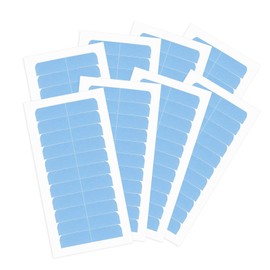 Adhesives Dolahair Tabs 120PCS, Double Sided Invisible Tape in Tape Replacement, Strong Hold Adhesive for Tape in Hair Extensions, Pre-Cut 1.6 x 0.3 Inch