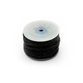 C.S. Osborne Waxed Black Thread #413R-B Thread Reel for Automatic Sewing Awl