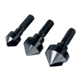 Wolfcraft 2584000 Countersink WS with Cutting Edge/Hexagonal Shank 12/16/ 19mm (Pack of 3)