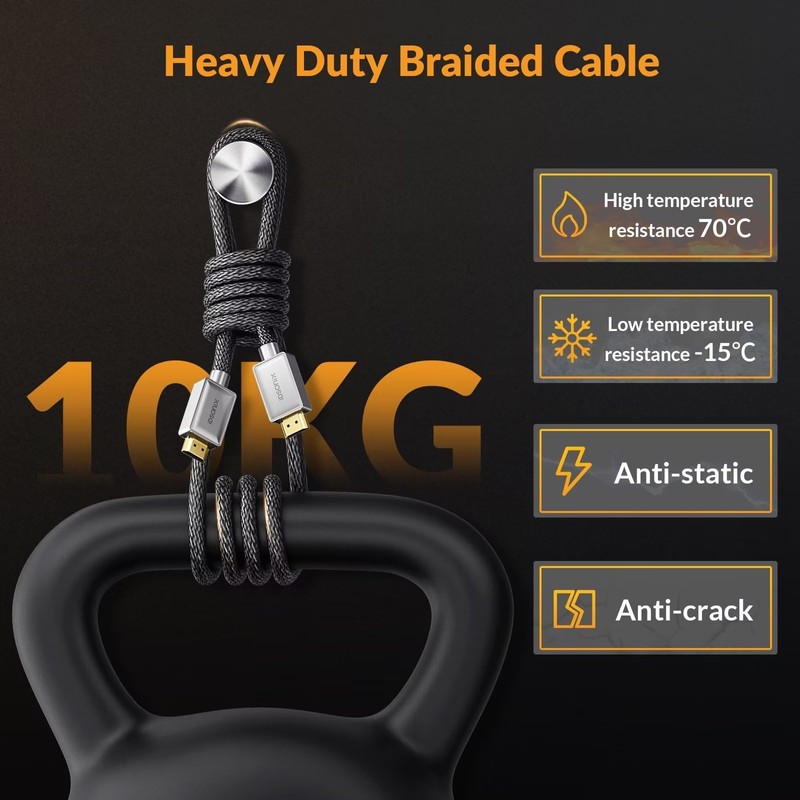 IDSONIX SMART INTERACTIVE 4K HDMI Digital HD-HVC-HH8A1-50-BK