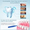 Obidodi 50 Pieces Interdental Brush, Soft Toothpicks Tooth Flossing Head,