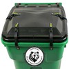 Ultimate Black Bear Trash Lock -Animal Proof existing Trash cans,