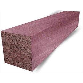 Purple Heart Turning Square 2" x 2" x 12"