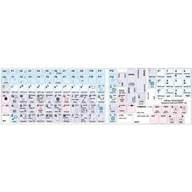 AFFINITY DESIGNER KEYBOARD STICKERS SHORTCUTS