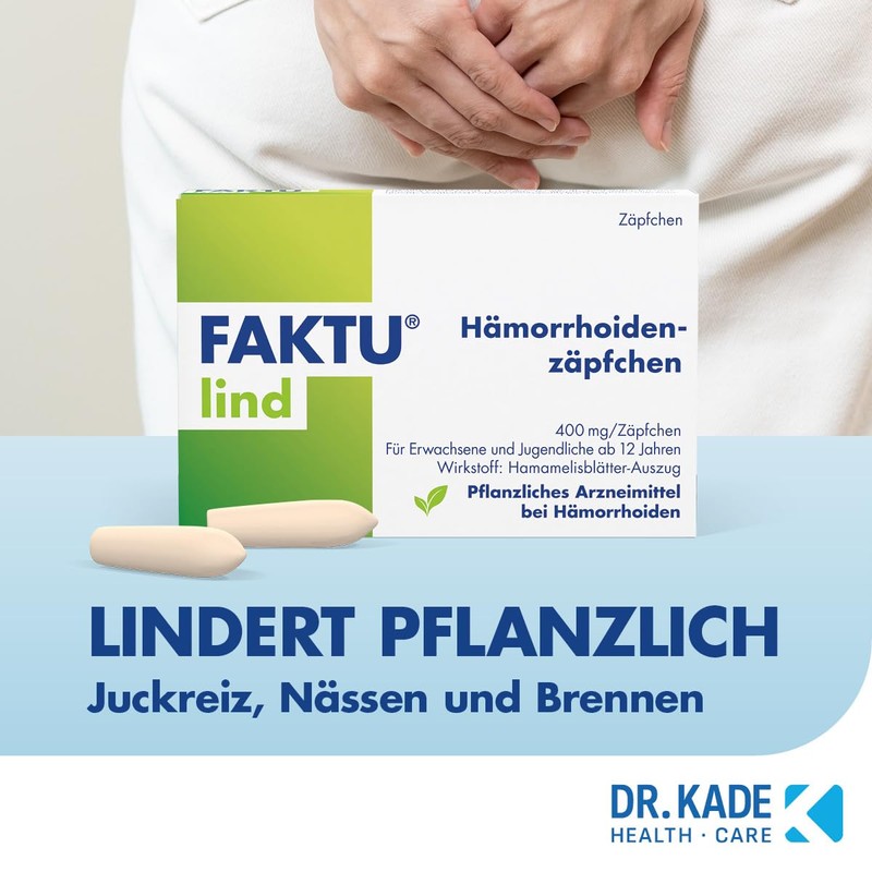 Faktu Lime Zäpfchen Pack of 10
