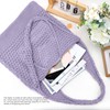 hatisan Crochet Bags for Women Summer Beach Tote Bag Aesthetic