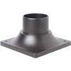 Craftmade Z202-OBO Outdoor Pier Mount, Oiled Bronze