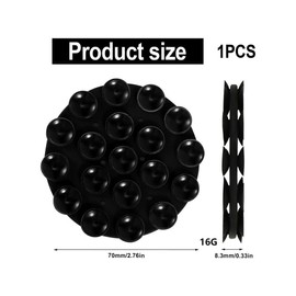 Visxcnu 5St Silikon,Handyhalterung Auto Saugnapf, Mehrzweck Handyhalterung Auto Saugnapf Kfz Smartphone Halterung Saugnapf Unterstützung für Mobile Stromversorgung (Mehrfarbig)
