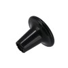KR50 Cable Knob M6 Black Galvanised