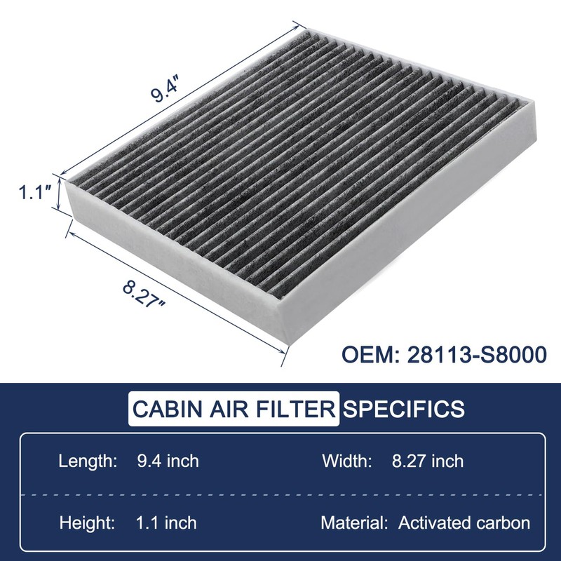 Hyundai Palisade Engine and Cabin Air Filter Set (2020 2021