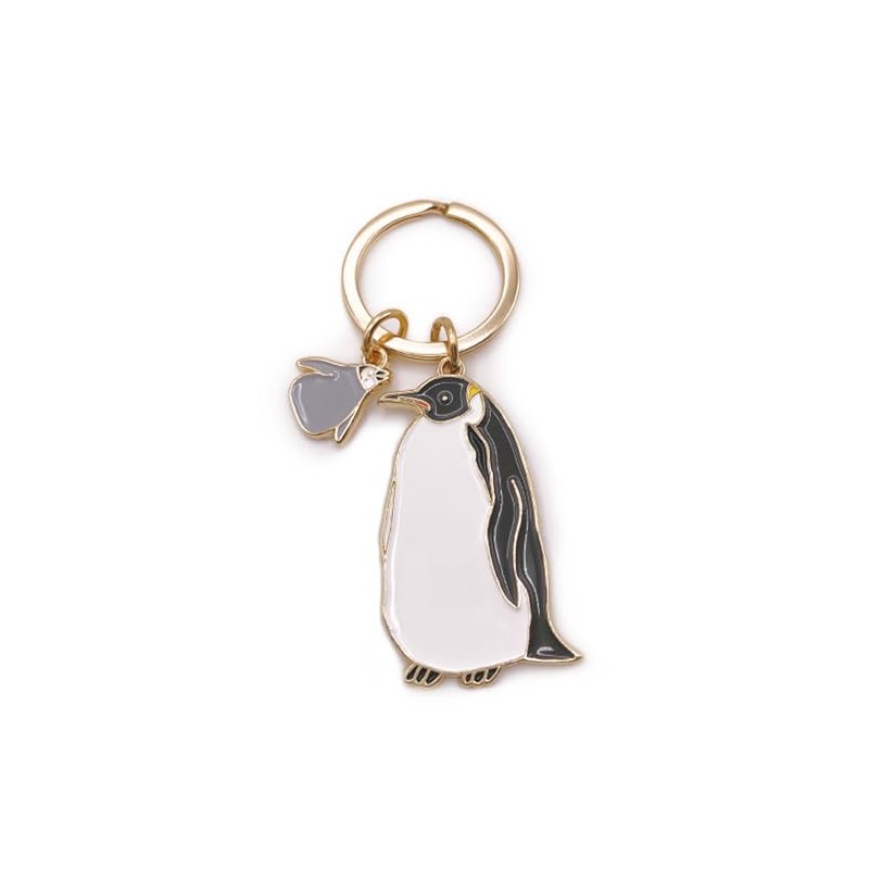 Aquatic Key Ring [Emperor Penguin] Marine Animal Cute Key Chain