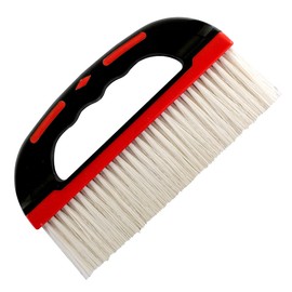 DEKTON DT95899 Wallpaper Brush,RED,9"Strong Handle,Soft Grip,Ideal for Smoothing Out Creases & Bubbles in Wallpaper, Red/Black