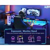 AODK 59 Inch Gaming Desk with USB Charging Ports &