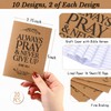 Fuutreo 40 Pcs Christian Gift Bible Verse Prayer Journals Bible