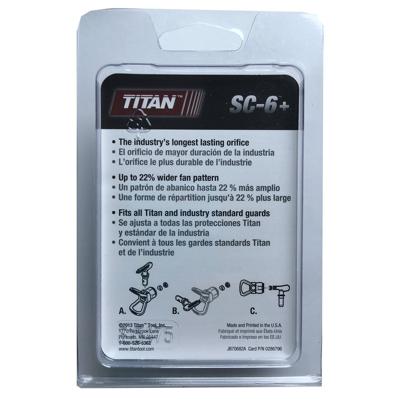 Titan SC6 321 Spray Tip 662-321 or 662321