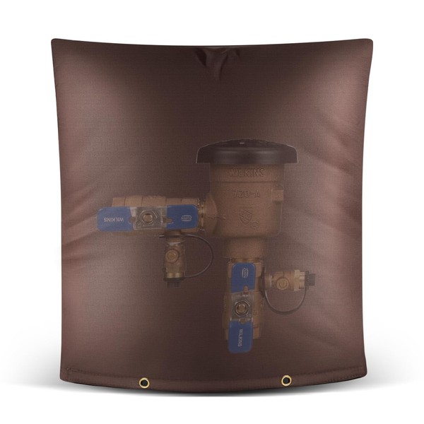 Backflow Insulation Cover, Pipe Preventer Insulation Wrap for Winter Freeze