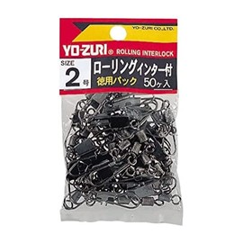 DUEL YO-ZURI Miscellaneous Goods and Accessory: Rolling Interdeal, Black, No. 1