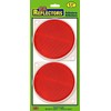 Hy-Ko Carded Reflectors, High Visibility Light Reflective Markers for Driveway,