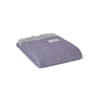 Tweedmill Lifestyle Herringbone 100% Pure New Wool Blanket/Throw Lavender Purple
