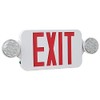 Mini LED Exit Sign Emergency Light Combo with Red Letters