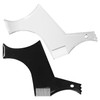 2 pieces beard styling stencil, beard trimming auxiliary tools, beard