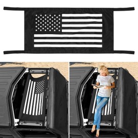 RT-TCZ Car Roof Cargo Net Hammock for Jeep Wrangler YJ TJ JK JKU JL JLU & Gladiator JT 1987-2023 (US Flag)