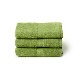 Caleffi Bath Towel Set Large 3 Pack Size 55 x 105 cm 100% Cotton Soft and Absorbent Ideal for Bathroom, Face and Everyday Use High Quality Bath Towel Large Towel