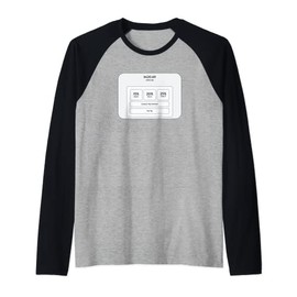 Tip Screen Meme Funny Viral Trending Anti-Tipping Raglan Baseball Tee