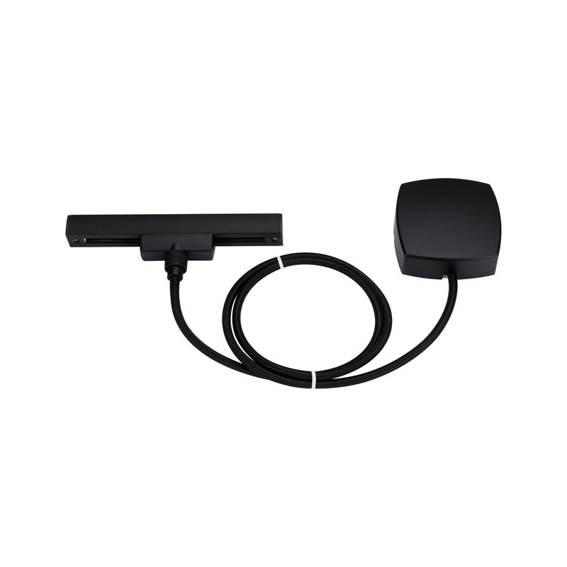 Paulmann 96916 URail cable infeed 1m max. 1000W black matt