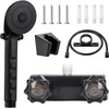 RV Shower Faucet with Handheld Shower Head and Hose Diverter