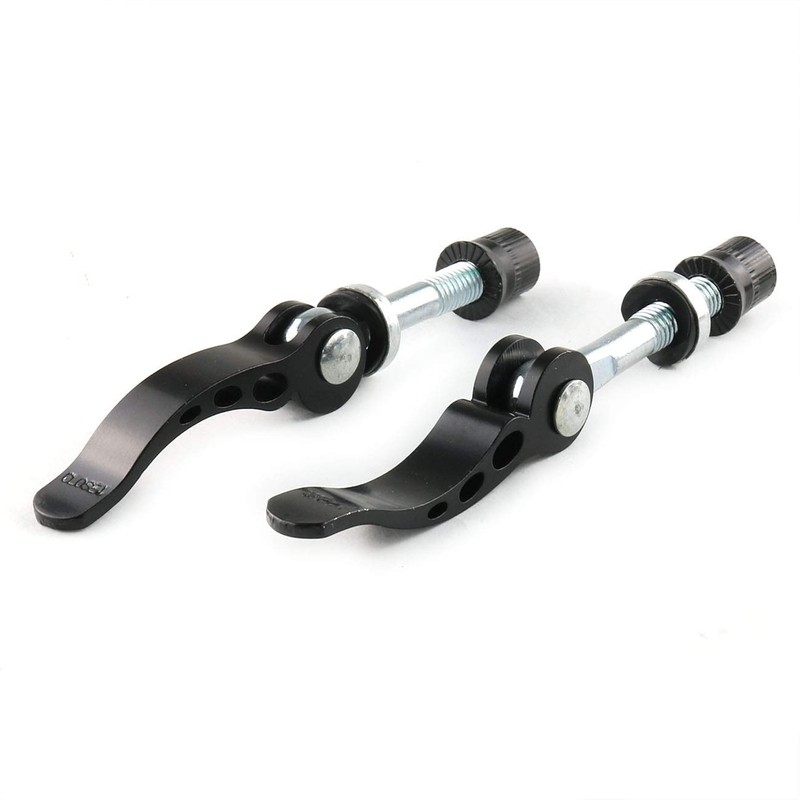 E-outstanding 2-Pack Bike Seat Clamp Seat Post Quick Release Saddle