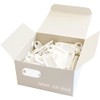 WEDO 262813400 Key Ring for Labelling, White, Pack of 100,