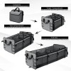 VEHITO Universal Gray Waterproof Car Trunk Storage Organizer &3compartments