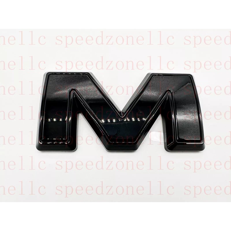 Auto Front Gloss Black Emblem Overlay 2019-2024 GMC Sierra 1500