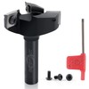 CNC Spoilboard Surfacing Router Bit, 1/2" Shank 2" Cutting Diameter,
